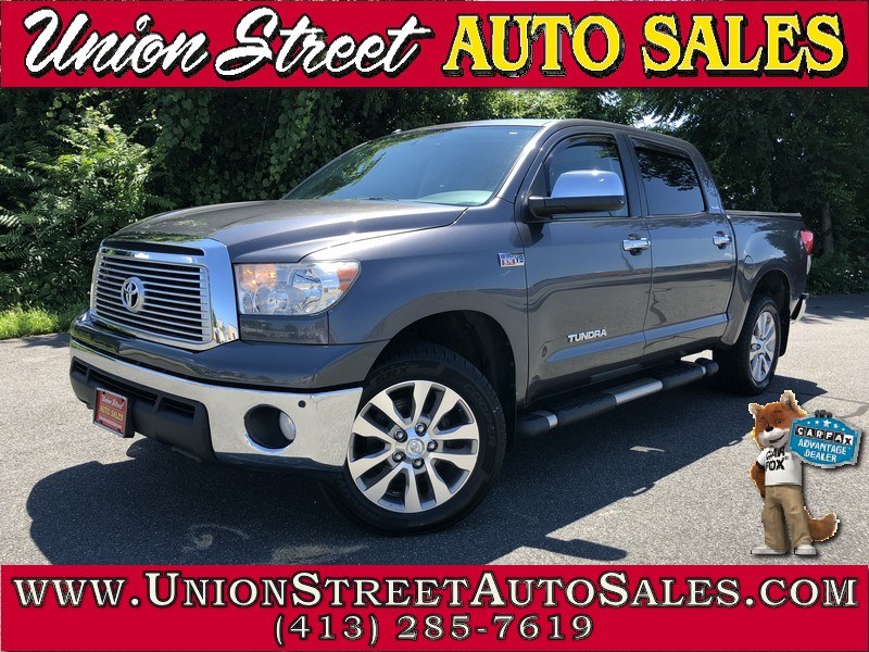 2011 Toyota Tundra 4WD Truck CrewMax 5.7L V8 6-Spd AT LTD, available for sale in West Springfield, Massachusetts | Union Street Auto Sales. West Springfield, Massachusetts