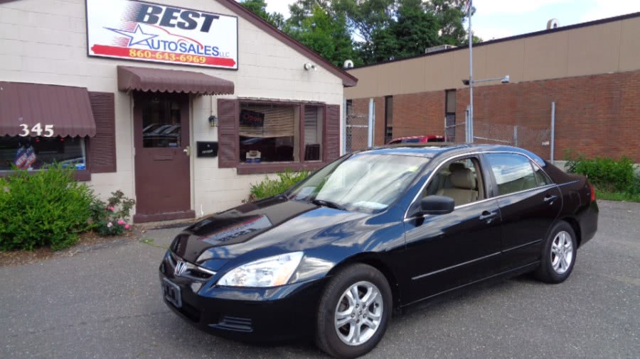 2006 Honda Accord Sdn EX-L AT, available for sale in Manchester, Connecticut | Best Auto Sales LLC. Manchester, Connecticut