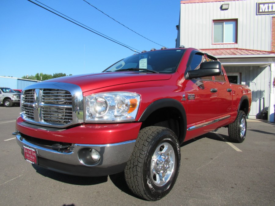 2008 Dodge Ram 2500 4WD Quad Cab 140.5" SLT, available for sale in South Windsor, Connecticut | Mike And Tony Auto Sales, Inc. South Windsor, Connecticut