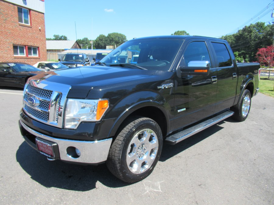2011 Ford F-150 4WD SuperCrew 145" Lariat, available for sale in South Windsor, Connecticut | Mike And Tony Auto Sales, Inc. South Windsor, Connecticut