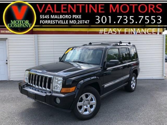 2006 Jeep Commander Limited, available for sale in Forestville, Maryland | Valentine Motor Company. Forestville, Maryland