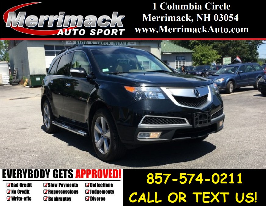 2012 Acura MDX AWD 4dr Tech Pkg, available for sale in Merrimack, New Hampshire | Merrimack Autosport. Merrimack, New Hampshire