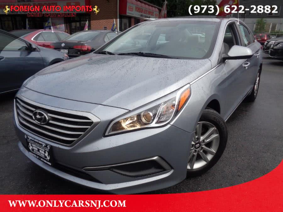 2016 Hyundai Sonata 4dr Sdn 2.4L SE, available for sale in Irvington, New Jersey | Foreign Auto Imports. Irvington, New Jersey