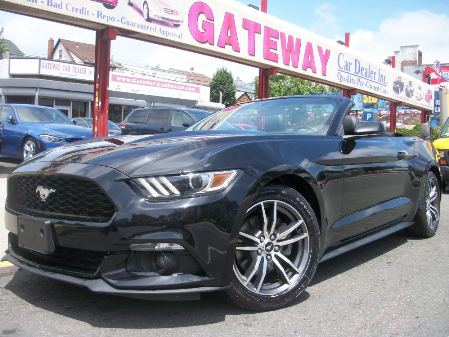 2017 Ford Mustang EcoBoost Premium Convertible, available for sale in Jamaica, New York | Gateway Car Dealer Inc. Jamaica, New York