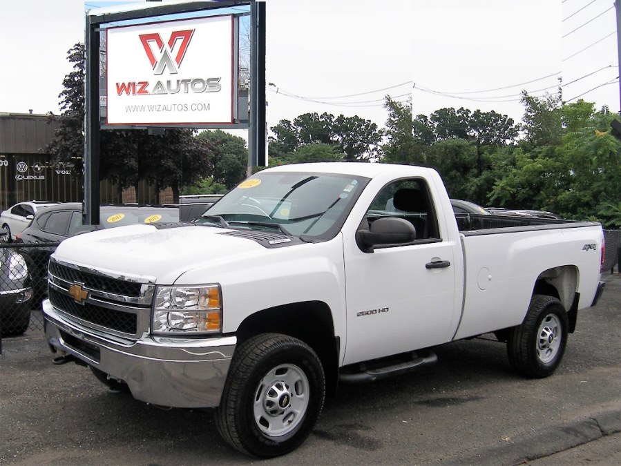 2012 Chevrolet Silverado 2500HD 4WD Reg Cab 133.7" Work Truck, available for sale in Stratford, Connecticut | Wiz Leasing Inc. Stratford, Connecticut