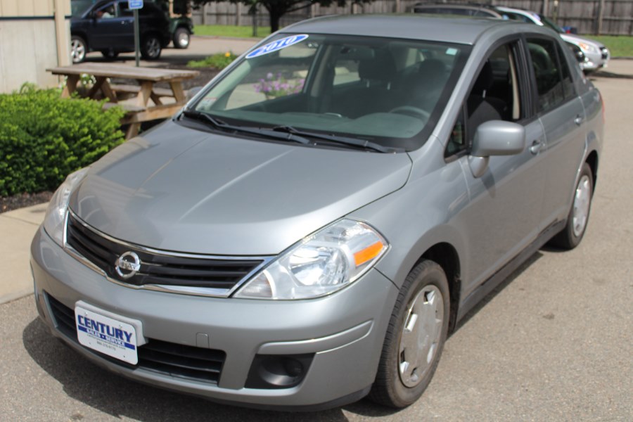 2010 Nissan Versa 4dr Sdn I4 Auto 1.8 S, available for sale in East Windsor, Connecticut | Century Auto And Truck. East Windsor, Connecticut