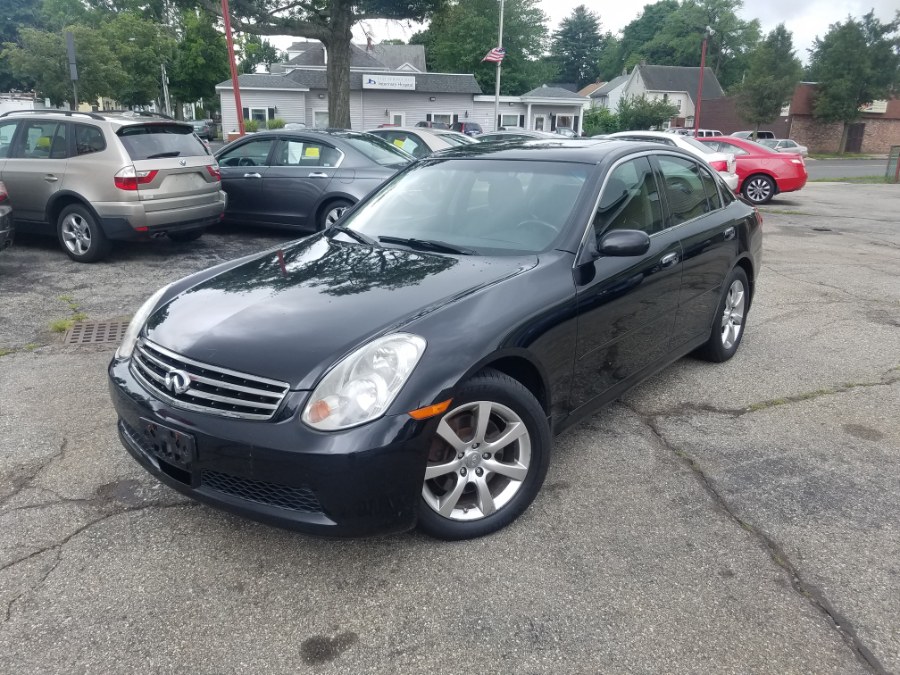 2006 Infiniti G35 Sedan G35x 4dr Sdn AWD Auto, available for sale in Springfield, Massachusetts | Absolute Motors Inc. Springfield, Massachusetts