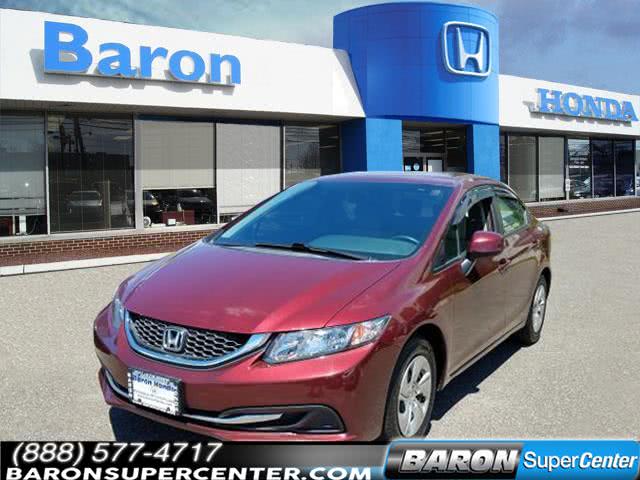 2013 Honda Civic Sedan LX, available for sale in Patchogue, New York | Baron Supercenter. Patchogue, New York