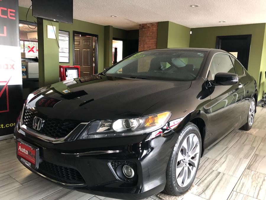 2015 Honda Accord Coupe 2dr I4 CVT EX-L, available for sale in West Hartford, Connecticut | AutoMax. West Hartford, Connecticut