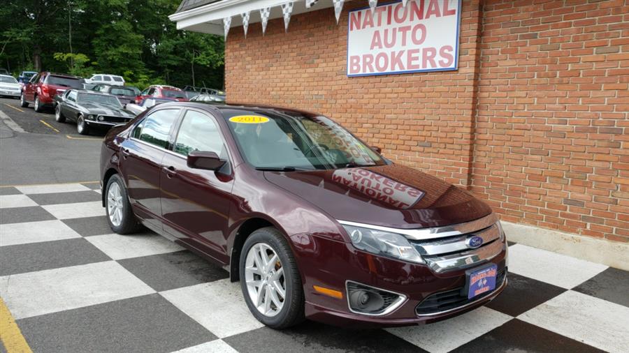 2011 Ford Fusion 4dr Sdn SEL AWD, available for sale in Waterbury, Connecticut | National Auto Brokers, Inc.. Waterbury, Connecticut