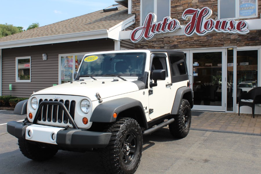 2007 Jeep Wrangler 4WD 2dr X, available for sale in Plantsville, Connecticut | Auto House of Luxury. Plantsville, Connecticut