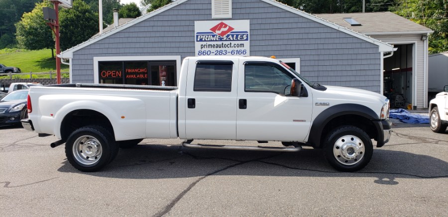 2006 Ford Super Duty F-550 DRW Crew Cab 200" WB 84" CA Lariat 4WD, available for sale in Thomaston, CT