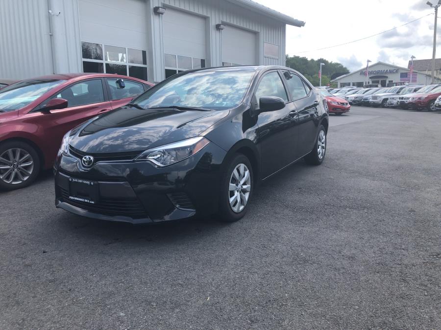 2016 Toyota Corolla 4dr Sdn CVT LE (Natl), available for sale in Wappingers Falls, New York | Performance Motor Cars. Wappingers Falls, New York