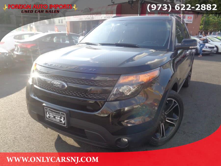 2014 Ford Explorer 4WD 4dr Sport, available for sale in Irvington, New Jersey | Foreign Auto Imports. Irvington, New Jersey