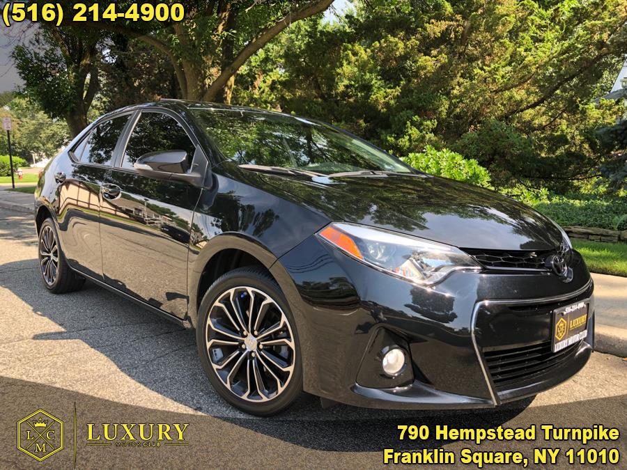 2016 Toyota Corolla 4dr Sdn CVT S w/Special Edition Pkg (Natl), available for sale in Franklin Square, New York | Luxury Motor Club. Franklin Square, New York