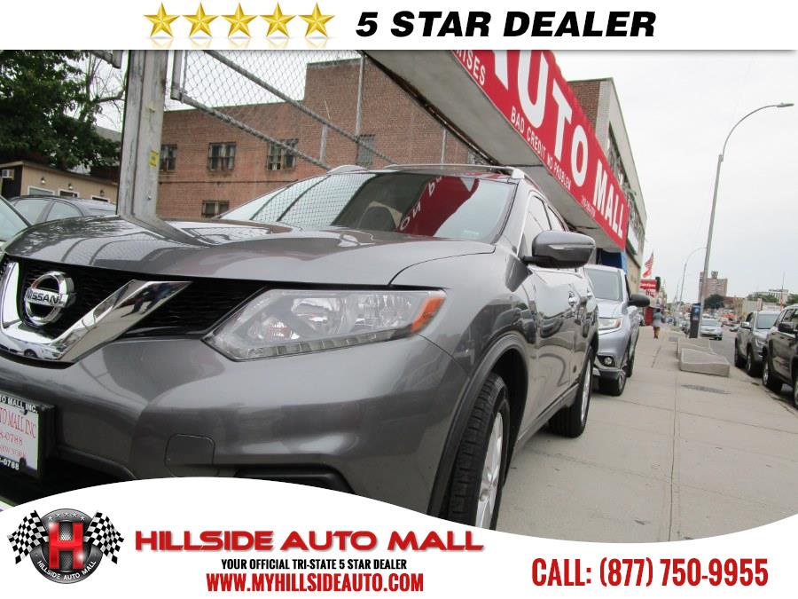 2015 Nissan Rogue AWD 4dr SV, available for sale in Jamaica, New York | Hillside Auto Mall Inc.. Jamaica, New York