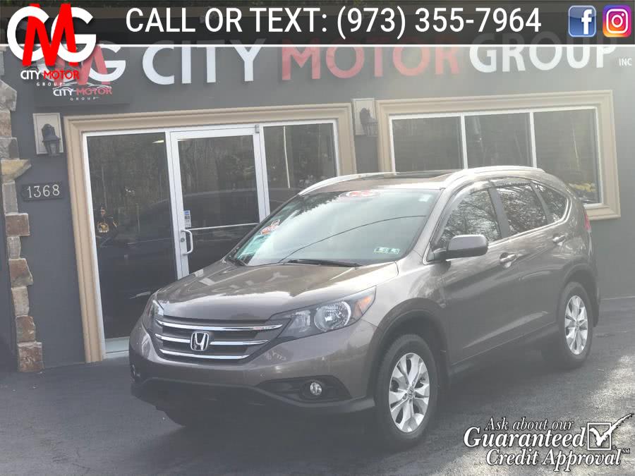 2012 Honda CR-V 4WD 5dr EX-L, available for sale in Haskell, New Jersey | City Motor Group Inc.. Haskell, New Jersey