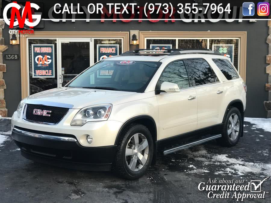 2011 GMC Acadia AWD 4dr SLT1, available for sale in Haskell, New Jersey | City Motor Group Inc.. Haskell, New Jersey