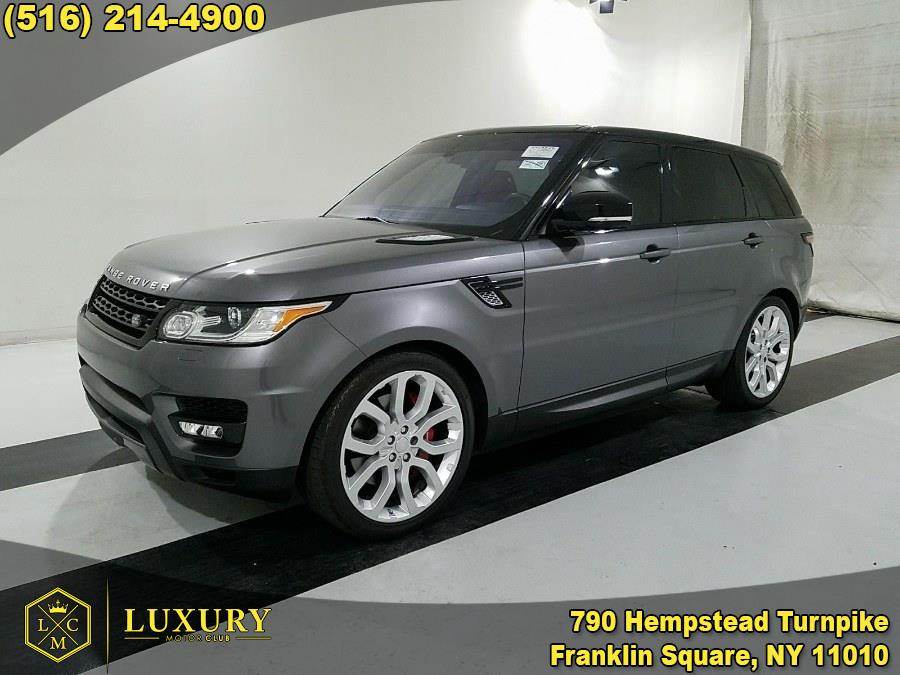 2016 Land Rover Range Rover Sport 4WD 4dr V8 Dynamic, available for sale in Franklin Square, New York | Luxury Motor Club. Franklin Square, New York