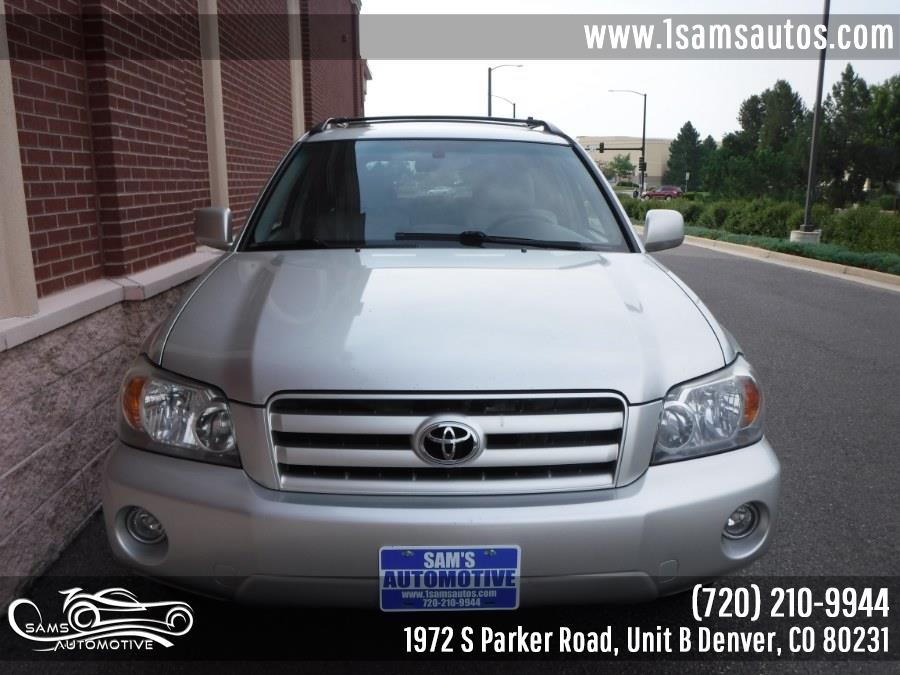 2006 Toyota Highlander 4dr V6 4WD Limited w/3rd Row (Natl), available for sale in Denver, Colorado | Sam's Automotive. Denver, Colorado 2006 Toyota Highlander 4dr V6 4WD Limited w/3rd Row (Natl), available for sale in Denver, Colorado | Sam's Automotive. Denver, Colorado