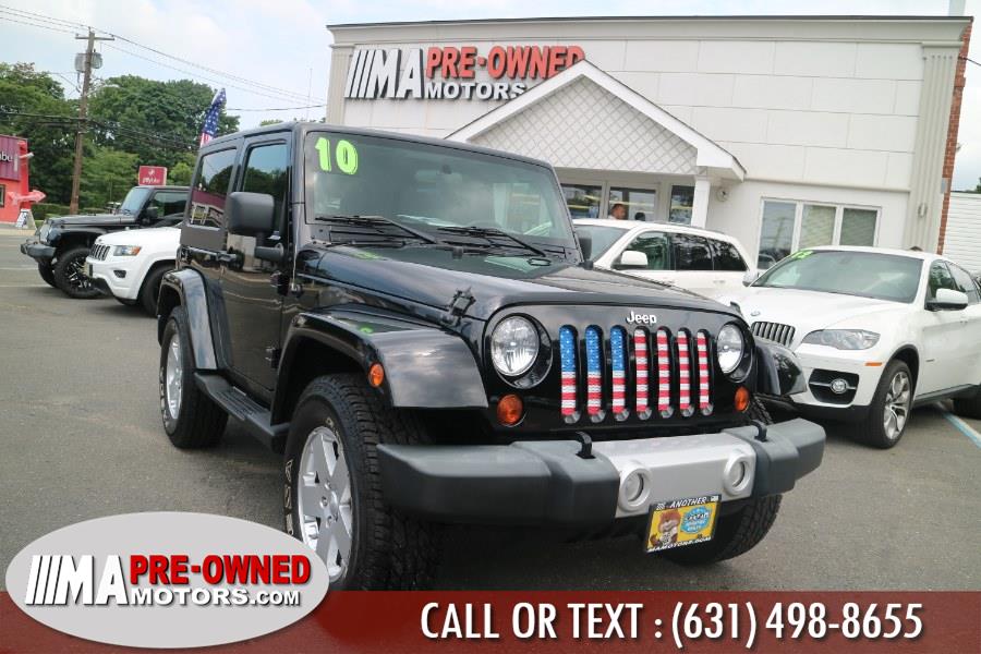 2010 Jeep Wrangler 4WD 2dr Sahara, available for sale in Huntington Station, New York | M & A Motors. Huntington Station, New York