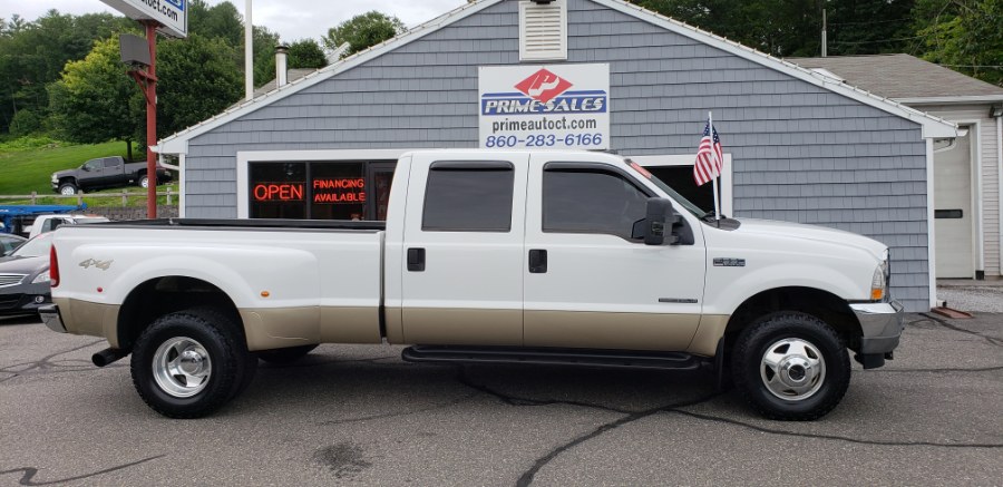 2001 Ford Super Duty F-350 DRW Crew Cab 172" Lariat 4WD, available for sale in Thomaston, CT