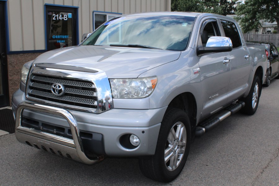 2008 Toyota Tundra 4WD Truck CrewMax 5.7L V8 6-Spd AT LTD (Natl), available for sale in East Windsor, Connecticut | Century Auto And Truck. East Windsor, Connecticut