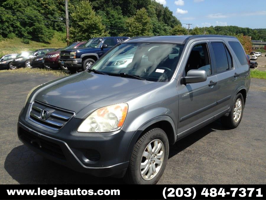 2006 Honda CR-V 4WD EX AT, available for sale in North Branford, Connecticut | LeeJ's Auto Sales & Service. North Branford, Connecticut