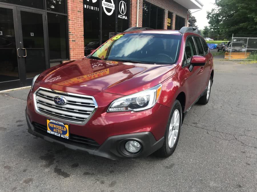 Used Subaru Outback 4dr Wgn 2.5i Premium PZEV 2015 | Newfield Auto Sales. Middletown, Connecticut