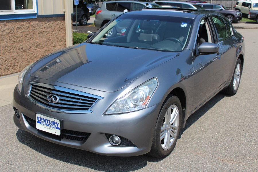 2011 Infiniti G25 Sedan 4dr x AWD, available for sale in East Windsor, Connecticut | Century Auto And Truck. East Windsor, Connecticut