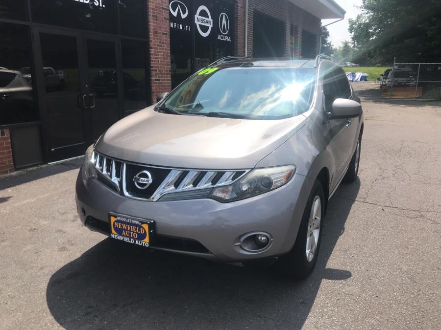 2009 Nissan Murano AWD 4dr SL, available for sale in Middletown, Connecticut | Newfield Auto Sales. Middletown, Connecticut