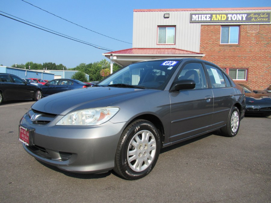 2005 Honda Civic Sdn LX MT SE, available for sale in South Windsor, Connecticut | Mike And Tony Auto Sales, Inc. South Windsor, Connecticut