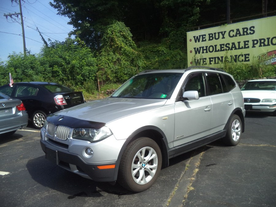 2009 BMW X3 AWD 4dr 30i, available for sale in Naugatuck, Connecticut | Riverside Motorcars, LLC. Naugatuck, Connecticut