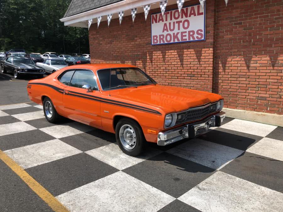 1973 Plymouth Duster Coupe, available for sale in Waterbury, Connecticut | National Auto Brokers, Inc.. Waterbury, Connecticut