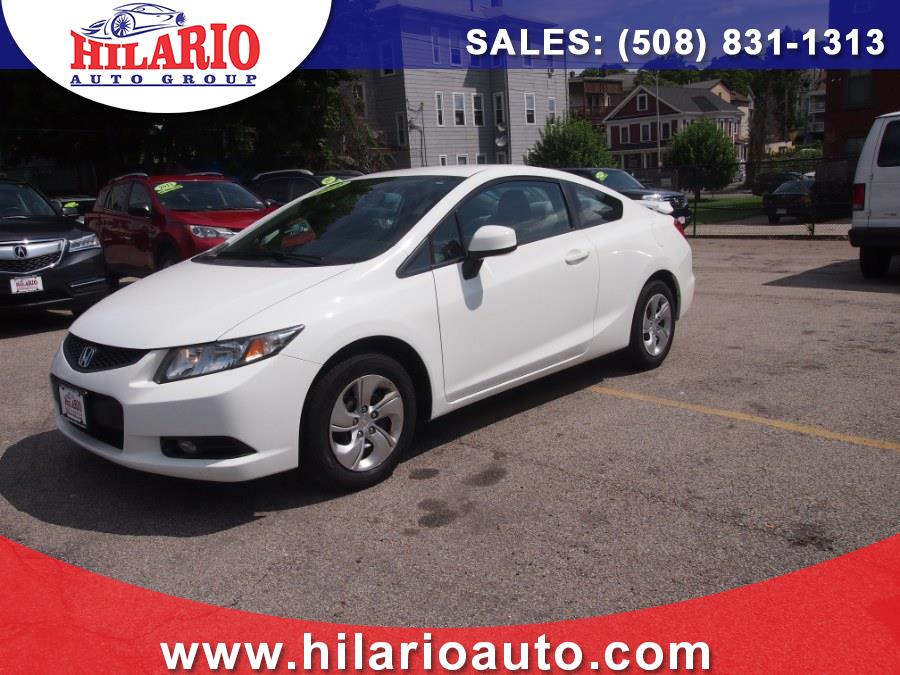 2013 Honda Civic Cpe 2dr Auto LX, available for sale in Worcester, Massachusetts | Hilario's Auto Sales Inc.. Worcester, Massachusetts