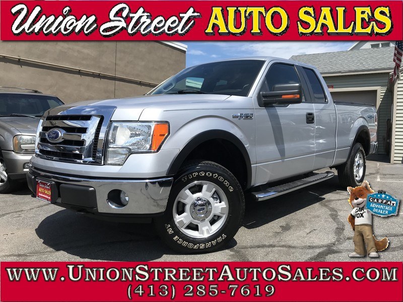 2010 Ford F-150 4WD SuperCab 145" XLT, available for sale in West Springfield, Massachusetts | Union Street Auto Sales. West Springfield, Massachusetts