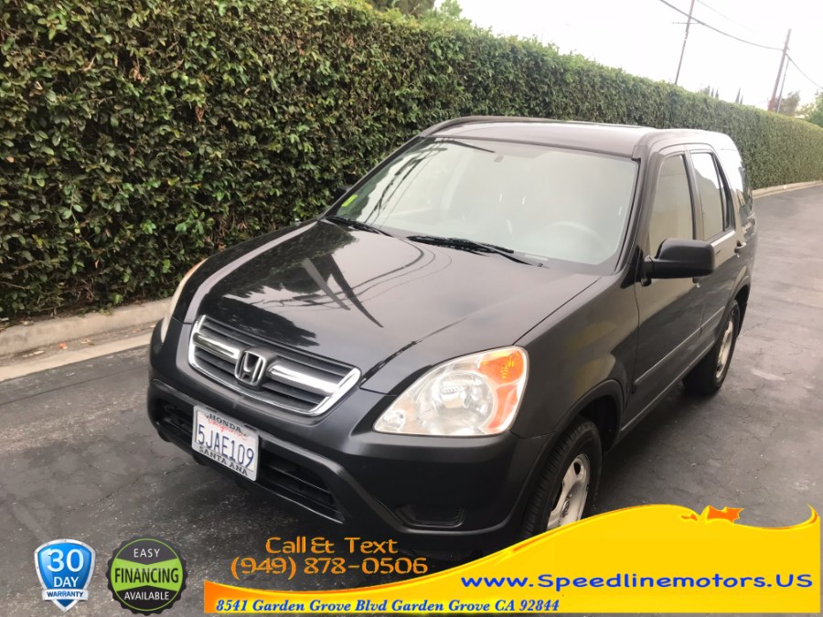 2004 Honda CR-V 4WD LX Auto w/Side Airbags, available for sale in Garden Grove, California | Speedline Motors. Garden Grove, California