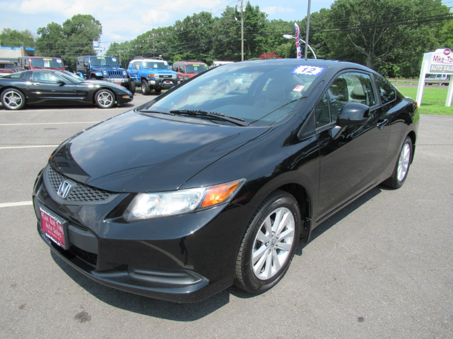 2012 Honda Civic Cpe 2dr Auto EX-L w/Navi, available for sale in South Windsor, Connecticut | Mike And Tony Auto Sales, Inc. South Windsor, Connecticut