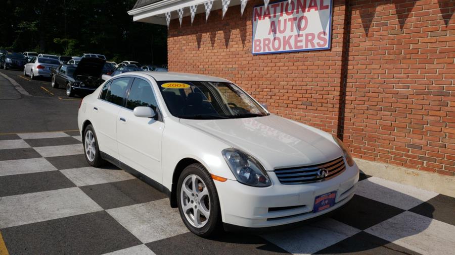2004 Infiniti G35 Sedan 4dr Sdn AWD Auto w/Leather, available for sale in Waterbury, Connecticut | National Auto Brokers, Inc.. Waterbury, Connecticut