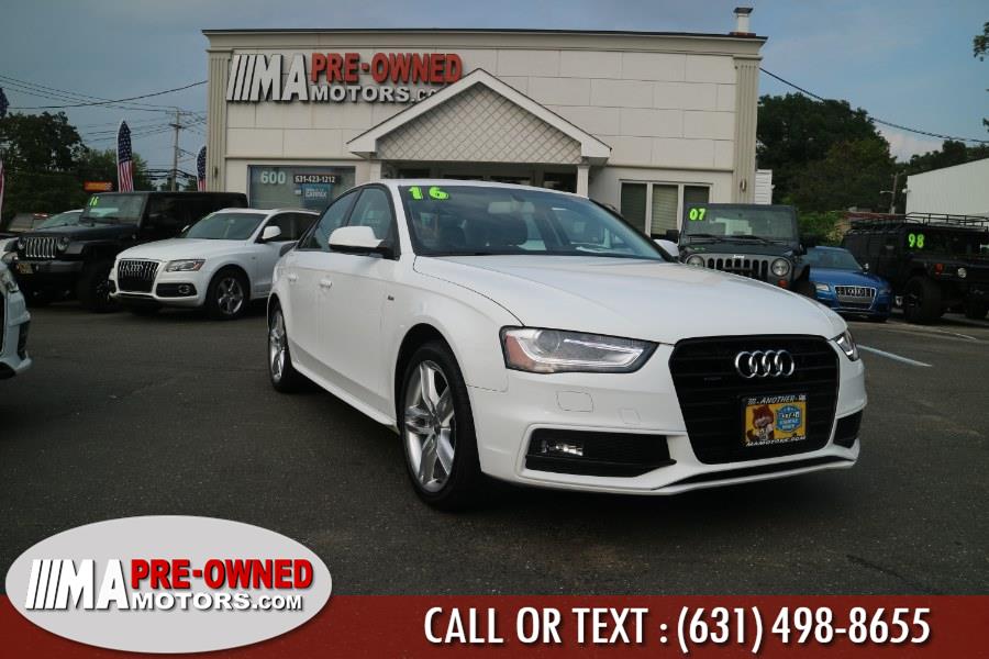 2016 Audi A4 4dr Sdn Auto quattro 2.0T Premium, available for sale in Huntington Station, New York | M & A Motors. Huntington Station, New York