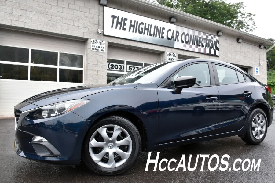 2015 Mazda Mazda3 4dr Sdn Auto i SV, available for sale in Waterbury, Connecticut | Highline Car Connection. Waterbury, Connecticut