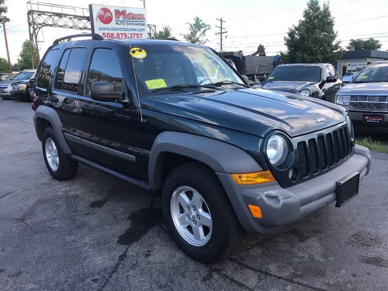 2006 Jeep Liberty Sport 4dr SUV 4WD, available for sale in Framingham, Massachusetts | Mass Auto Exchange. Framingham, Massachusetts