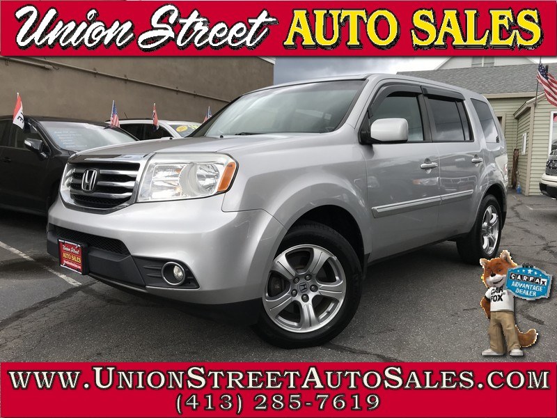 2012 Honda Pilot 4WD 4dr EX-L w/Navi, available for sale in West Springfield, Massachusetts | Union Street Auto Sales. West Springfield, Massachusetts
