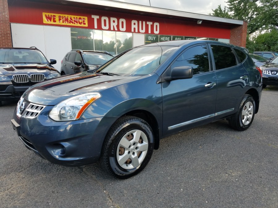 2013 Nissan Rogue AWD 4dr SV, available for sale in East Windsor, Connecticut | Toro Auto. East Windsor, Connecticut