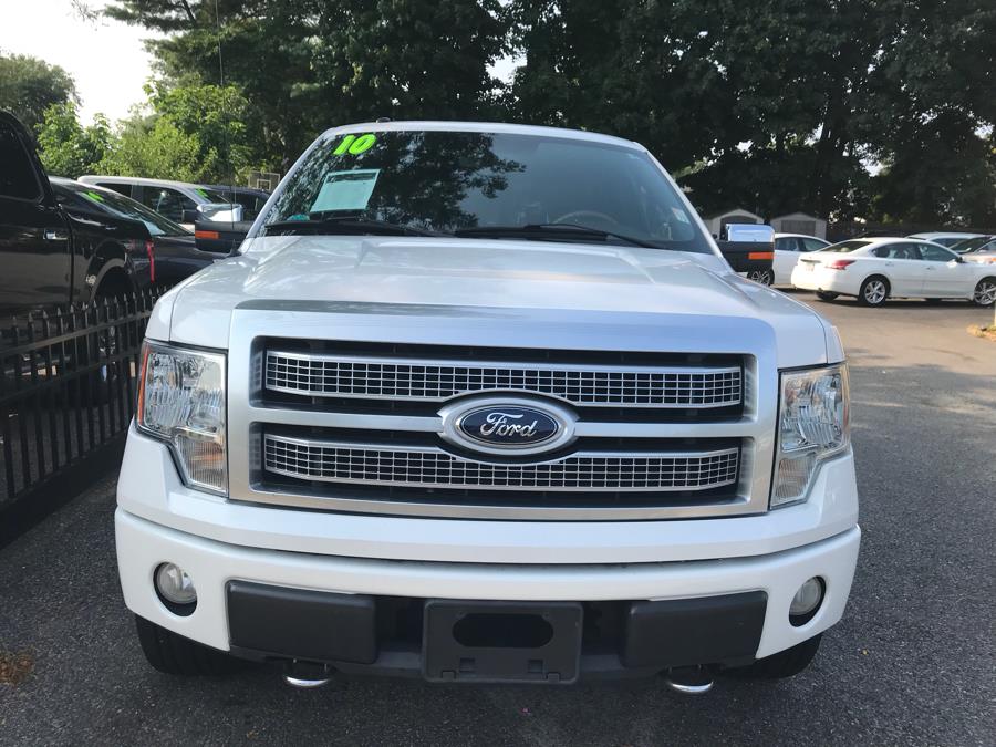 2010 Ford F-150 4WD SuperCrew 145" Platinum, available for sale in Huntington Station, New York | Huntington Auto Mall. Huntington Station, New York