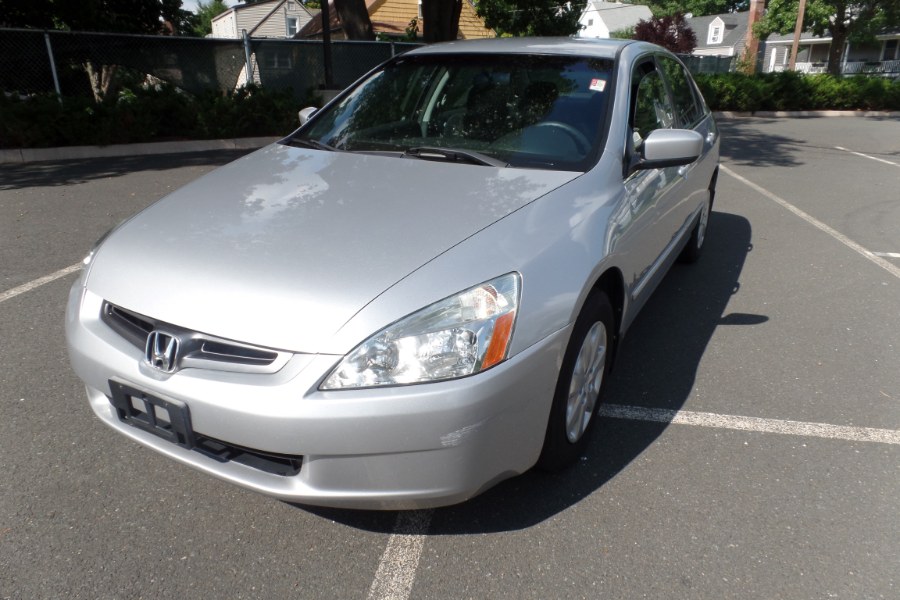 2003 Honda Accord Sdn LX Auto w/Side Airbags, available for sale in Manchester, Connecticut | Jay's Auto. Manchester, Connecticut