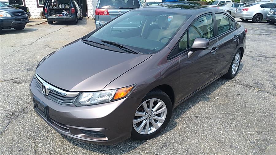 2012 Honda Civic Sdn 4dr Auto EX, available for sale in Springfield, Massachusetts | Absolute Motors Inc. Springfield, Massachusetts