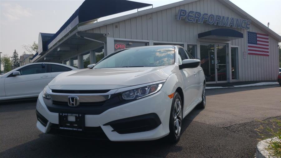 2016 Honda Civic Sedan 4dr CVT LX, available for sale in Wappingers Falls, New York | Performance Motor Cars. Wappingers Falls, New York