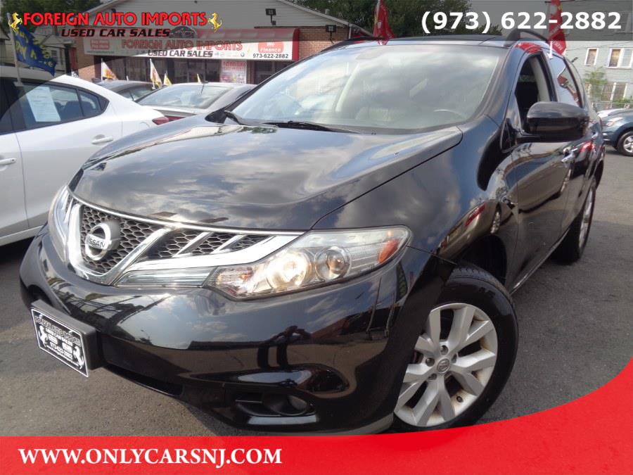2012 Nissan Murano AWD 4dr SL, available for sale in Irvington, New Jersey | Foreign Auto Imports. Irvington, New Jersey