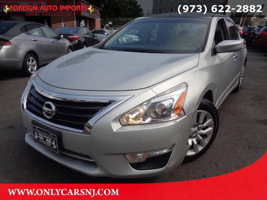 2015 Nissan Altima 4dr Sdn I4 2.5 S, available for sale in Irvington, New Jersey | Foreign Auto Imports. Irvington, New Jersey